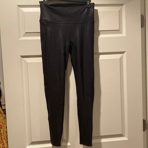 Spanx faux leather leggings